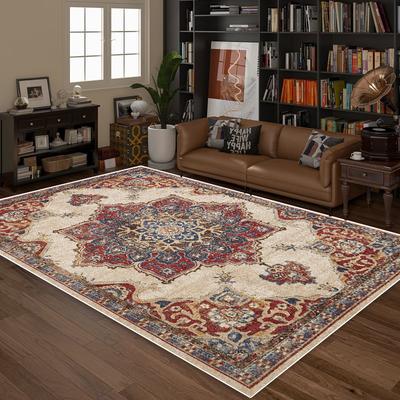 Ретро Этнические Ковры для Гостиной Персия Роскошный Декор Спальни Ковер Нескользящий Моющийся Придверный Коврик Ковер для Столовой Гостиной