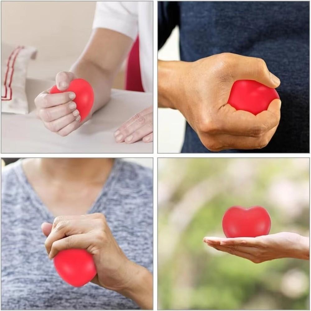 Funny Love Shape Squeeze Stress Toy Soft Decompression Plaything for Desk Ornament