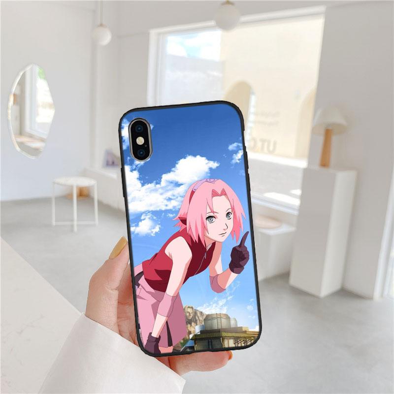 LO71 Naruto Sakura Haruno Soft Shell Phone Case for Redmi Note 13 14 Pro+ Plus A3 A3X 13X 13C 13R 14S 14C 14R