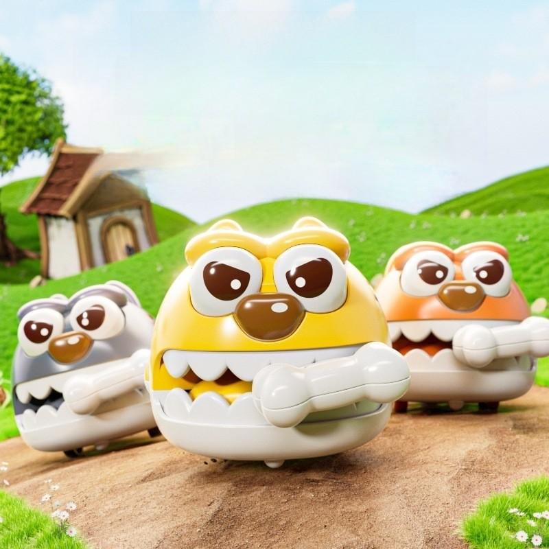 Игрушка-машинка для щенков с косточкой и веревочкой, креативная, для снятия стресса, для детей и взрослых