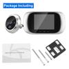 2.8 Inch LCD Digital Peephole Doorbell 90 Degree Door Eye Door Viewer Camera Night Vision Photo Door Ring Monitor