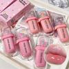 Crystal Glossy Lip Glaze Jelly Mirror Water Lip Gloss Lasting Moisturizing Sexy Lips Tint Korean Lip Glaze Girl Beauty Cosmetics