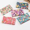 5Pcs/Set Patchwork Cloth Fadeless Abrasion-resistant Breathable Cuttable Washable Floral Printed Twill Needlework Cloth for Sewing Shop
