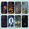 Чехол для телефона L-Little Nightmares Для iPhone17 16 15 14 13 12 11 Pro Max Plus, 5G Мягкий Черный Чехол