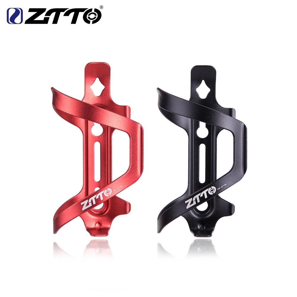 ZTTO Ultralight Aluminum Alloy High Strength Bottle Cage Water Holder MTB Mountain Road Bike Cycling Bicycle Accessories W216 6
