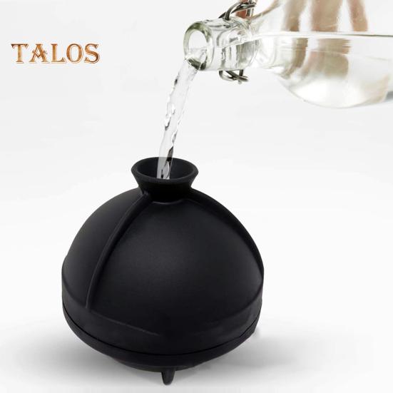 Ящик для хранения льда с крышкой, воронка для изготовления ледяных шаров, отличная форма для хоккея с шайбой в форме большого шара, бытовые принадлежности