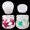 Jars Resin Molds Silicone Bathtub/Mushroom Epoxy Resin Casting Mold for Storage Box,Candy Jewelry Container,Home Decor