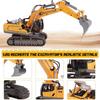 Remote Control Excavator Toy for Kids Remote Control with Light and Music