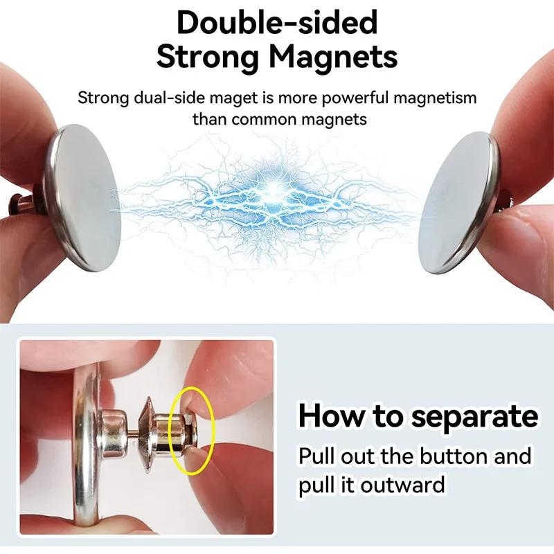 Магнитная кнопка для штор, съемная безгвоздевая штора, магнитная пряжка, регулировка штор, фиксированная застежка, зажимы, декор