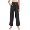 Yomoment Loose Fit Jogger Yoga Yoga Easy To Move Rash Black Pants, Summer, Moisture-Wicking, Quick-Drying, Pants, Sportswear, Pilates, Wear, In,