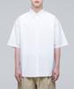 MUSINSA STANDARD Oversized Oxford Short Sleeve Shirt [White]