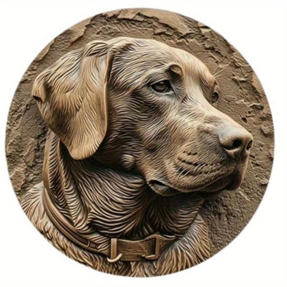 1 шт. 2d плоский круглый деревянный знак - 20 см спальня искусственная ледяная скульптура окно декор венок знак украшение подарок украшение на тему ши-тцу