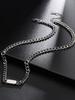 Unisex Copper Alloy Necklace Electroplated Durable Non-Fading Jewelry Sweater Chain Personalized Fashion Accessory