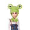 Модная одежда для кукол Obitsu11 1/12bjd Шляпа Мультяшные вязаные шапки Вязаная шапка для куклы Шапки с ушками животных