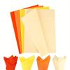 112 Sheets Orange Tissue Paper Fall Colored Tissue Paper Bulk Gift Wrapping Paper for DIY Crafts Party Gift