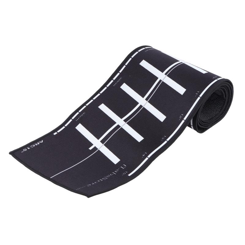 Golf Putting Mat Golf Training Pad For Swing Detection Batting Ball Trace Directional Mat Swing Path Pads Swing Practice Pads
