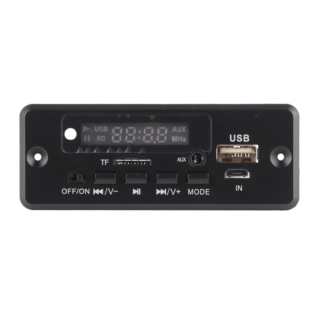Плата декодирования 12В 02EA Плата декодирования MP3 с USB-портом Поддержка карты памяти и U-диска