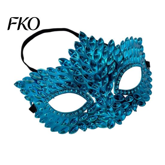 Comfortable Fit Face Mask Rhinestone Masquerade Mask, Adjustable Eye for Halloween Party Ball Gala Women Cosplay, Sparkling Hollow Costume Dance Photo