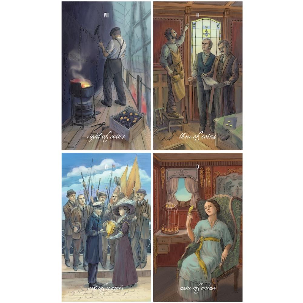 Титаник Risen Spirits Таро 78 карт колода гадания карты 12*7 см