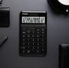 Стильный калькулятор Casio, черный, 12 цифр, Just Type JF-S200-BK-N