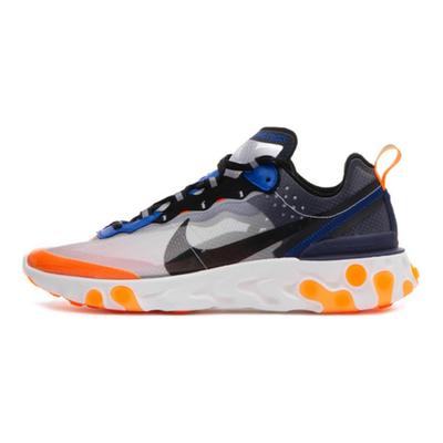 Кроссовки React Element 87 Thunder Blue/Total Orange AQ1090-004