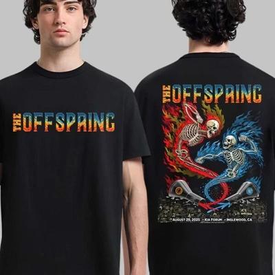 The Offspring Keep Em Separated Тур 2025 Инглвуд Перепечатка S-4XL Унисекс Футболка