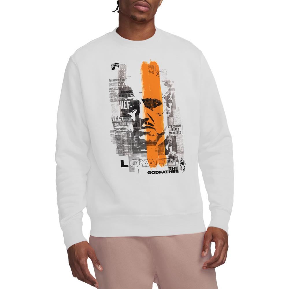 The Godfather Unisex Adult Don Vito Corleone Newspaper Strip Sweatshirt