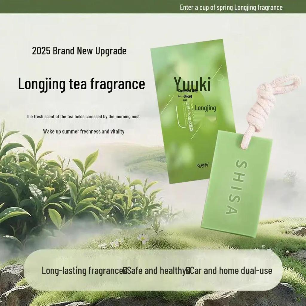 Высококачественная ароматическая восковая табличка: Роскошный подвесной диффузор с растительными эфирными маслами, долговечный без пламени, модный товар.