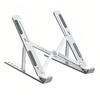 VivaViva Laptop Adjustable for Lecture Improves Convenient To Aluminum Alloy Includes Storage Silver Stand, Angle, Foldable, Non-Slip, Desks, Posture,