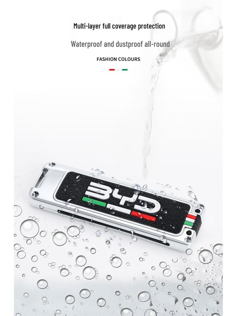 BYD G5/G Key Case: Luminous Protective Metal Shell for 2016-2018 Surui Remote Control