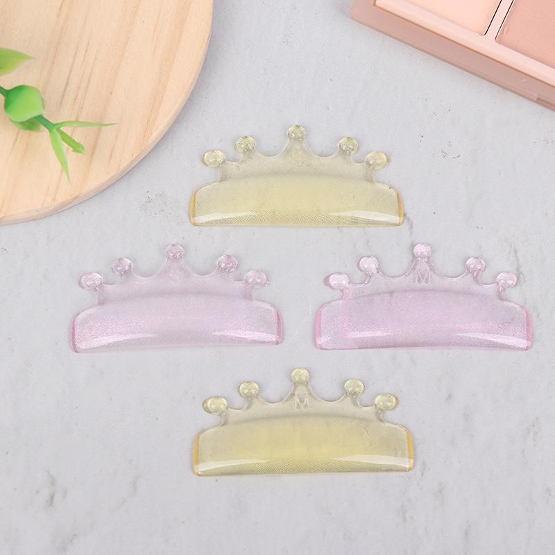 2 пары силиконовых бигуди для завивки ресниц в форме короны без клея, подушечки для ламинирования и лифтинга ресниц, 3D-аксессуары для наращивания и завивки ресниц