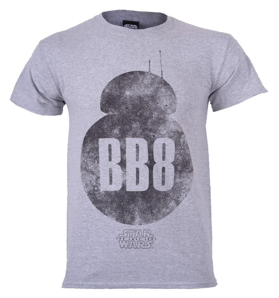 Star Wars T Shirt Official The Last Jedi BB8 Droid Silhouette New