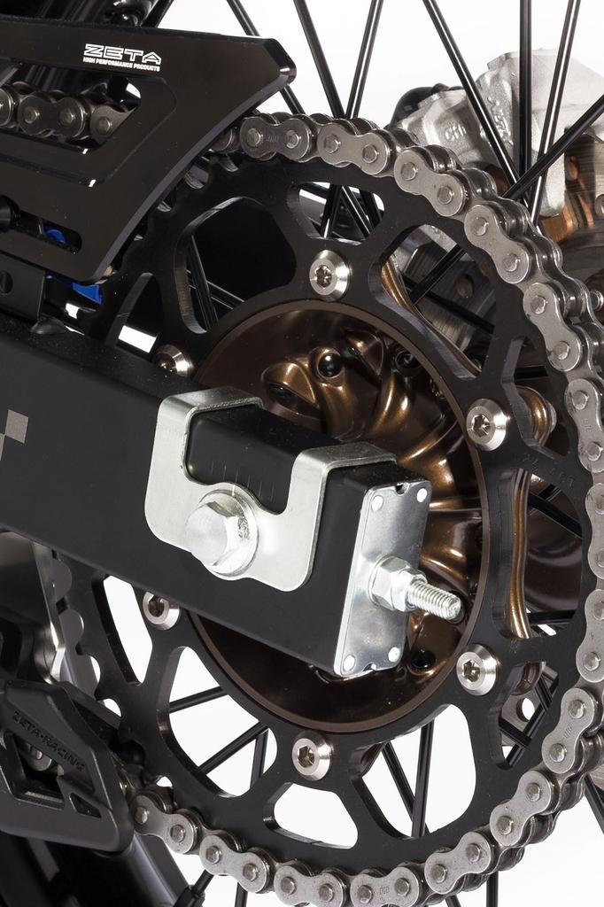 Zeta Racing D6965 Honda Yamaha KAWASAKI SUZUKI KTM BETA Titanium Sprocket Bolt & Nut