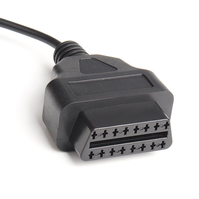 1 шт. Новый 16-контактный OBD-USB-порт зарядного устройства адаптер кабельный разъем диагностический инструмент автомобильные аксессуары