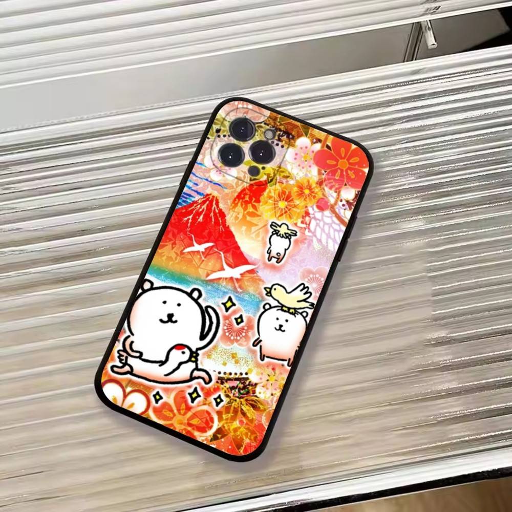 Смешной мультяшный J-Joke B-Медведь Чехол для телефона для iPhone 17, 16,15,14,13,12,11 Plus,Pro Max, Другие Мягкий черный чехол
