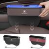 GLC GLB For Mercedes-Benz A B C E V R-Class A45 C43 CLA GLA GLB GLC SLK SL Car Seat Gap Organizer USB Charging Multifunction St