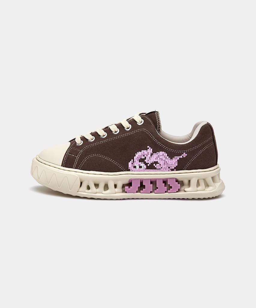 78Under M-4 Graphic Low Top_ Faded Mocha