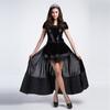 Halloween Dark Demon Zombie Ghost Bride Cosplay Costume Fairy Tales Retro Court Evil Queen Vampire Witch Fancy Dress  Cosplay Skirt Top