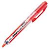 Pentel Packed Highlighter Pen Knock Type Handy Line S Orange XSXNS15-F Bundle Set [3 Pieces]