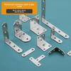 Stainless Steel 90° L-Shaped Corner Bracket Reinforcement Support