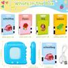 1set Talking Flash Cards Educational Toys - Talking Flashcards Learning Toys for Toddlers - Montessori Toys Flash Cards for Age 2 3 4 5 6