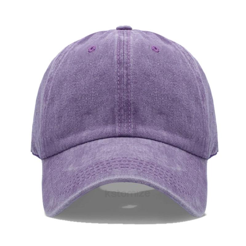 Personalized Custom Baseball Cap Embroidery Bicolor Letter Dad Hat Soft Washed Cotton Fashion Caps Men Women