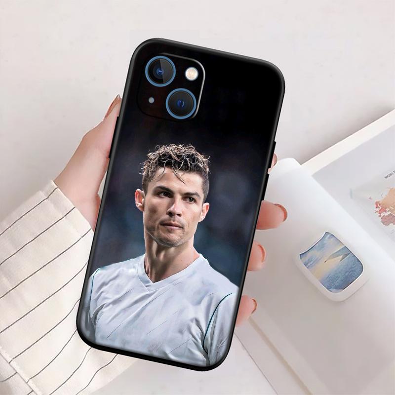 C-cr7 New High-End Shell Phone Case for iPhone 16 15 14 13 12 Pro Max Plus Mini