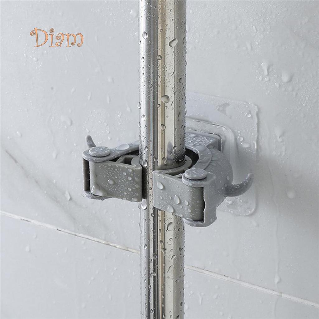 Настенный держатель для щетки для ванной комнаты Dilara, держатель для швабры, подвесной крючок, стеллаж для хранения