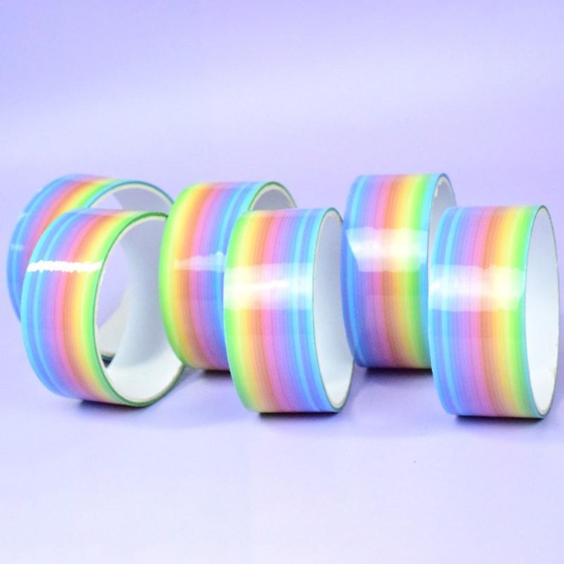 Шариковая лента Липкие ленты Цветной декомпрессионный клей Катающиеся самодельные забавные игрушки Цветные шарики Изготовление красочных маскирующих игрушек Клей