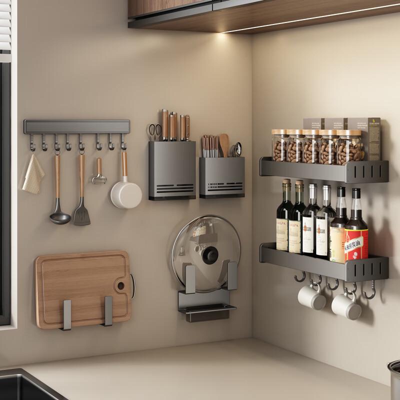Drill-Free Kitchen Faucet Organizer