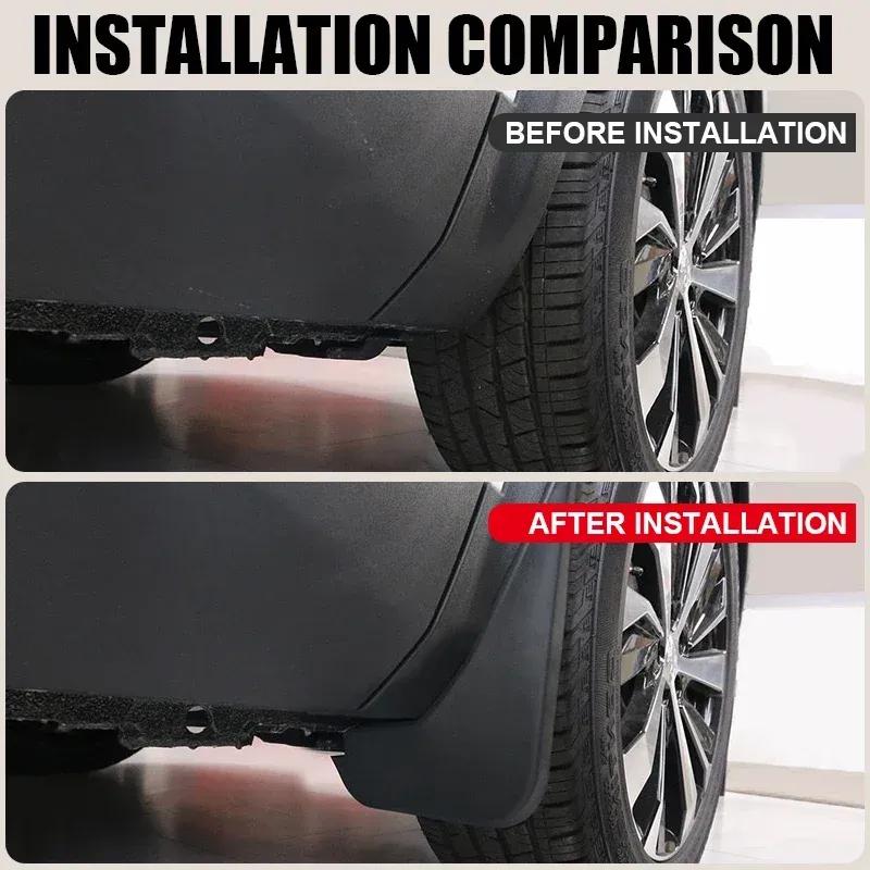 Soft Mud For Subaru Legacy 2009- Fender Mudguard Mud Flaps Guard Splash Front Rear Flap Mudguards Car Accessories