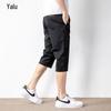 Мужские хлопковые капри свободного кроя Yalu
