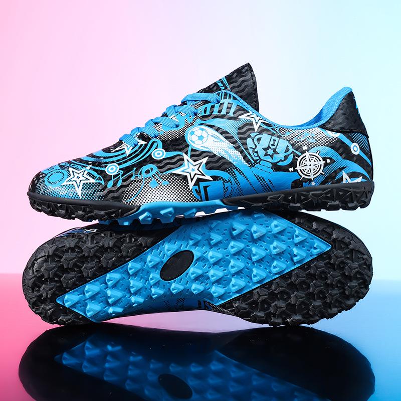 Детские профессиональные футбольные бутсы с длинными шипами для мальчиков и девочек - Средние и большие размеры