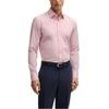 Hugo Boss Рубашки Мужские Розовые С Острым Воротником Средней Посадки 50519859-688